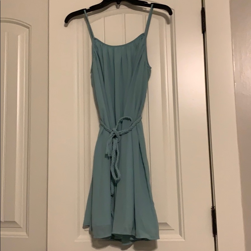 Blue sundress